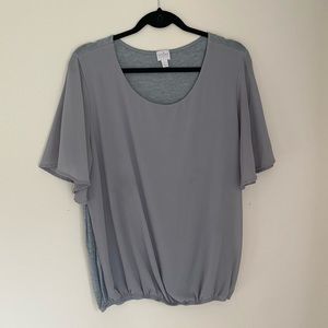 Blue ish Gray Blouse